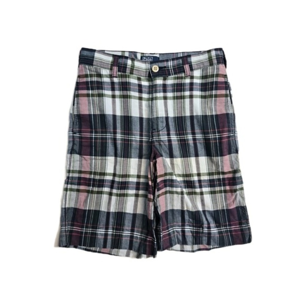 Polo Ralph Lauren Boys Shorts  10‎ plaid  Cotton Multicolor